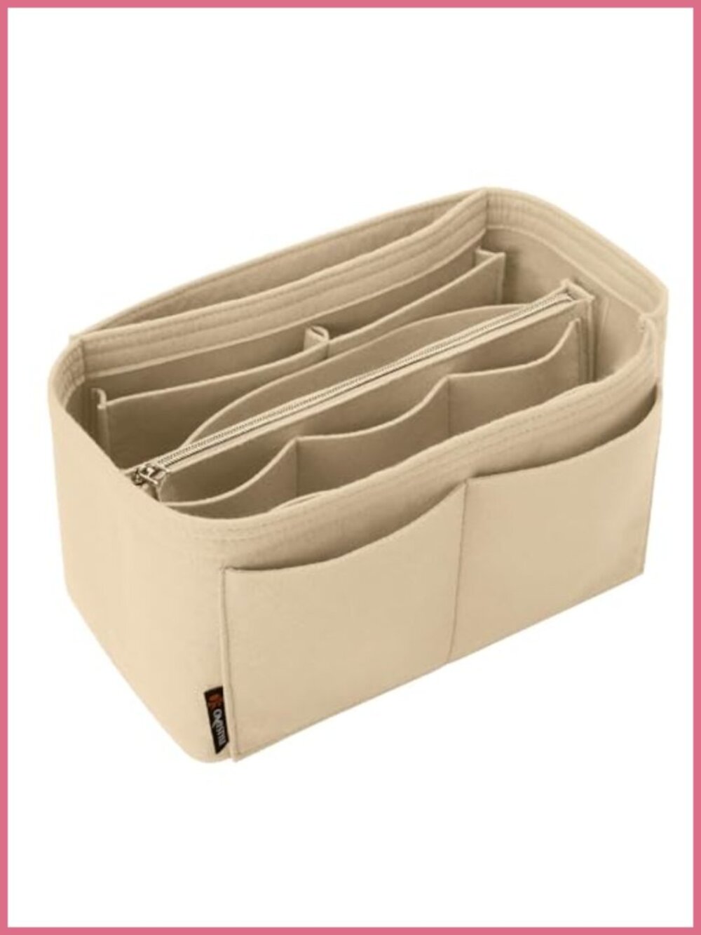 Felt Purse Organizer Insert Handbag Divider 13 Compartments Tote Shaper